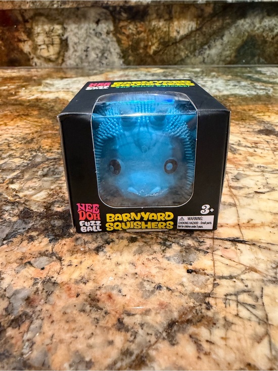 Other - Needoh fuzzball barnyard squishers blue